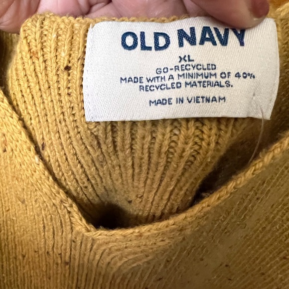 New Old Navy Mustard Sweater Tank Top Size XL - Picture 6 of 7